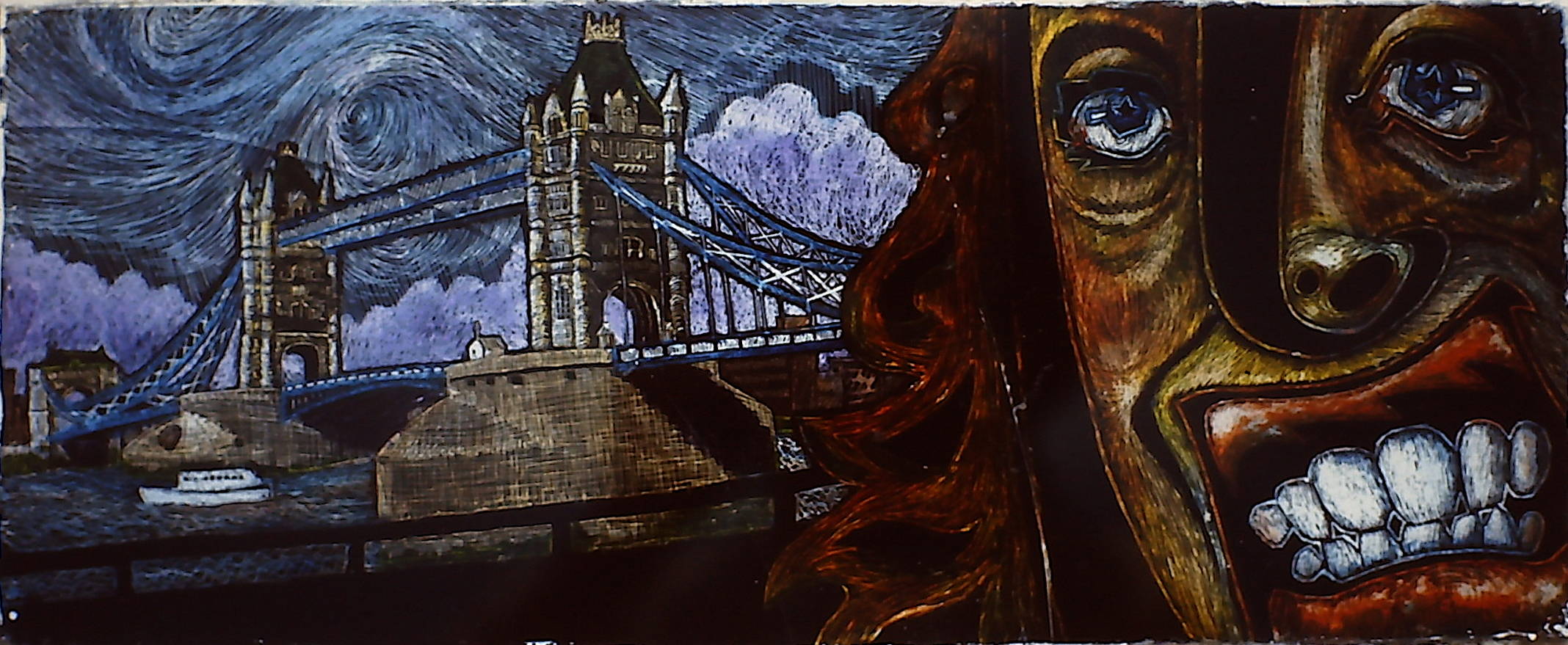 Steve with Tower Bridge