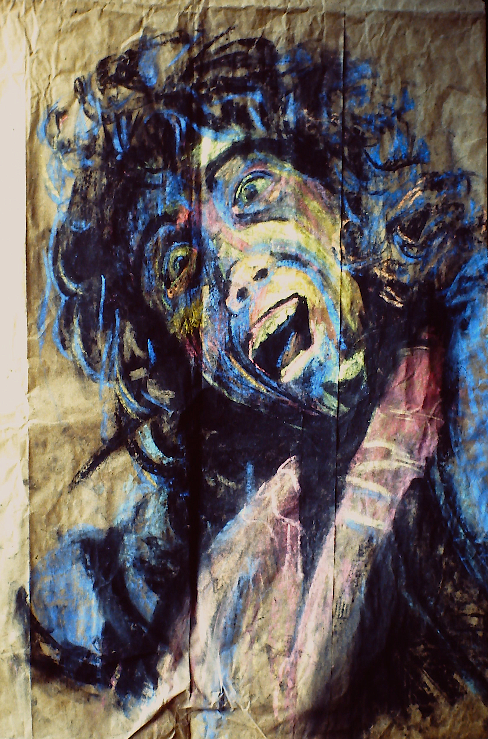 Self portrait/ Falling